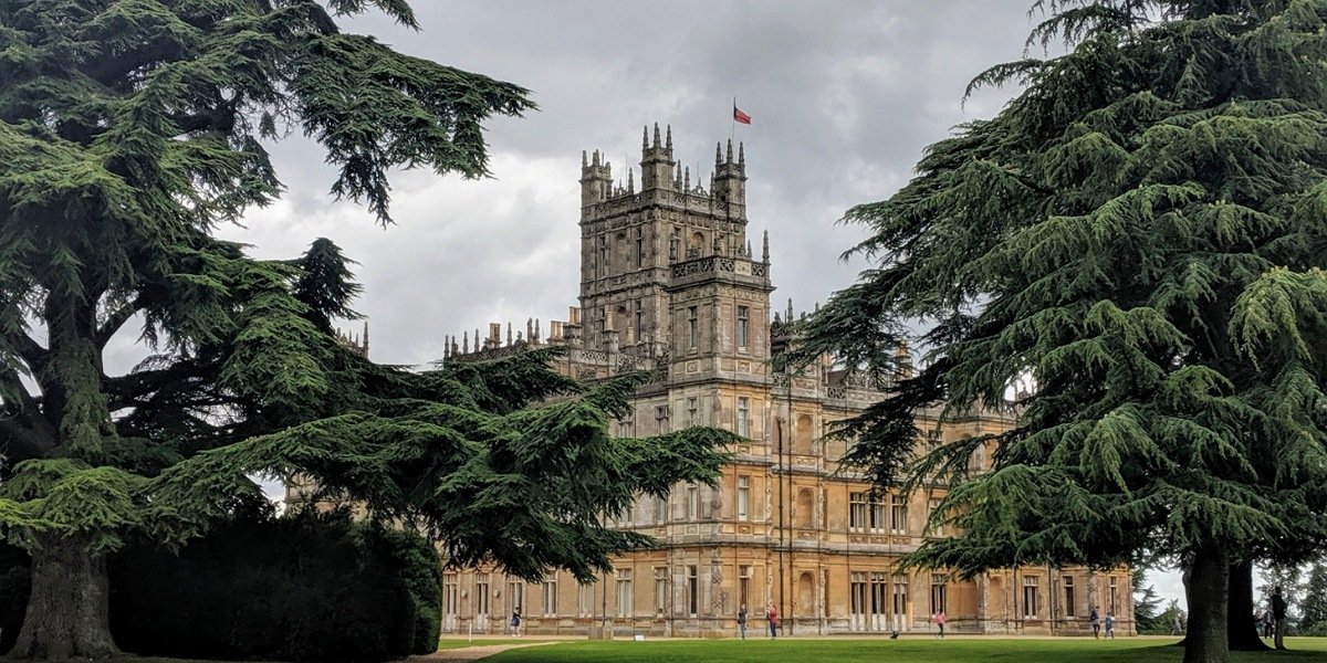 Highclere castle tv and film locations in Hampshire