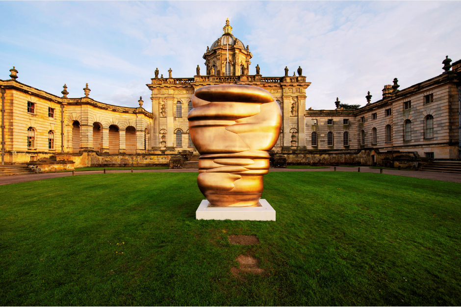 Tony Cragg at Castle Howard girl about leeds