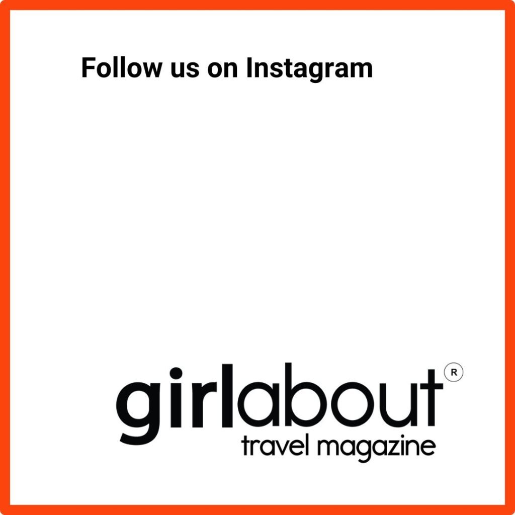 Girl about travel magazine follow us on instagram