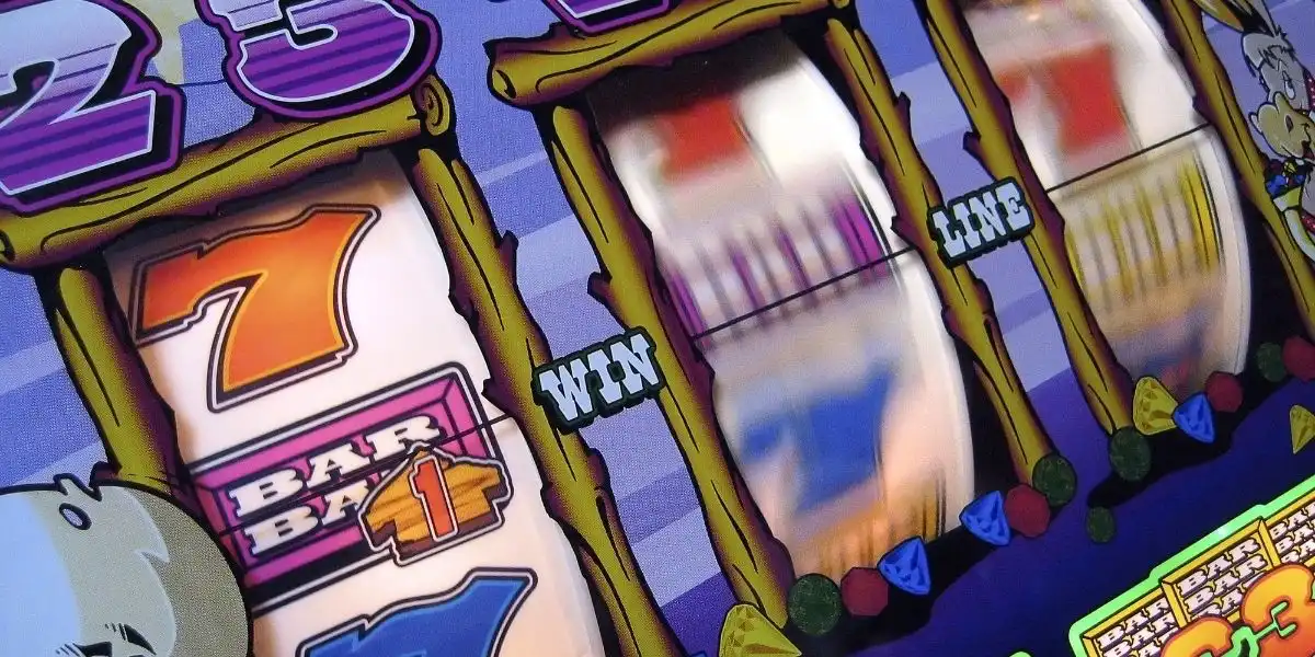 top new slots - close up on a slot machine