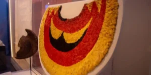 Hawaiian rug in hawaiian exhibition