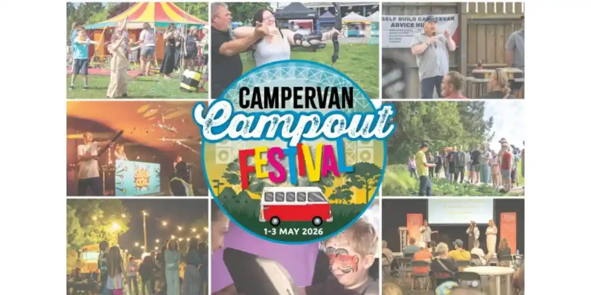 campervan campout advertising photo