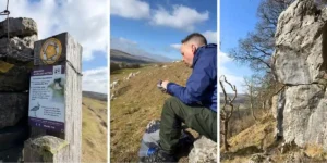 composite of 3 photos yorkshire dales