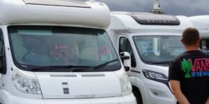 campervans for sale at the norfolk caravan fair
