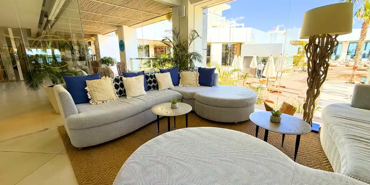 public spaces at amare beach hotel