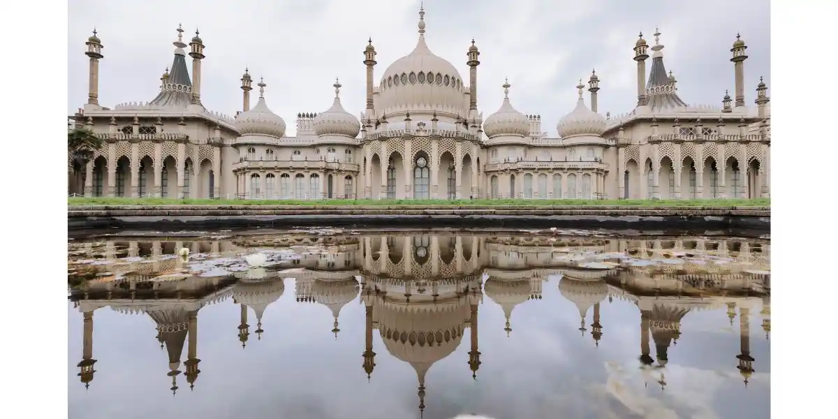 brighton pavilion from the exterior
