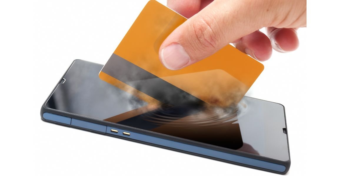 Mobile payment. Conceptual view about checkouts or payments over Internet and mobile devices.