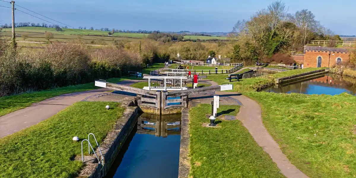 foxton locks in the Midlands