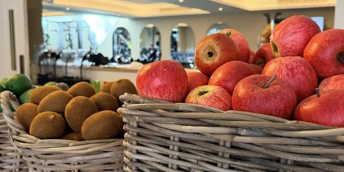 fruit in the restaurant at the nici hotel