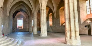 palais de papes stone built ancient hall