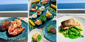 plates of food at The Rock at The Albion
