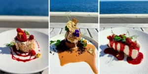 desserts at The Rock at The Albion
