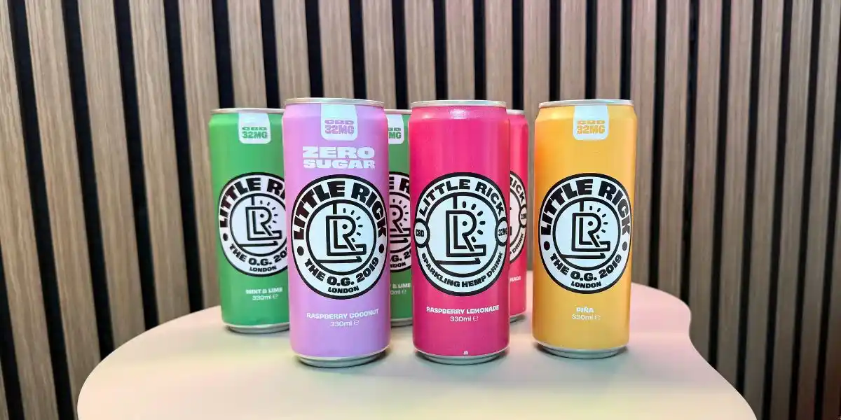 image of little rick drinks cans