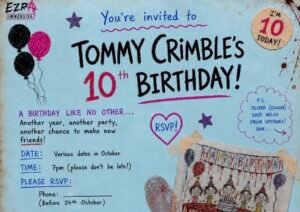 birthday party invitation to the rsvp experience