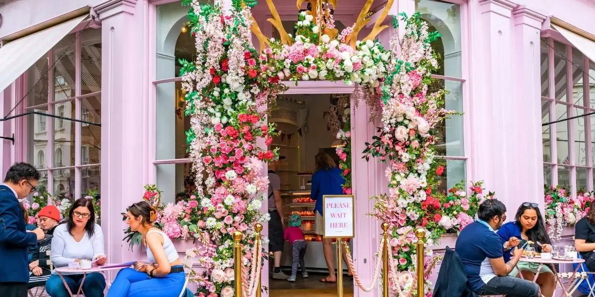 london chelsea with flowers