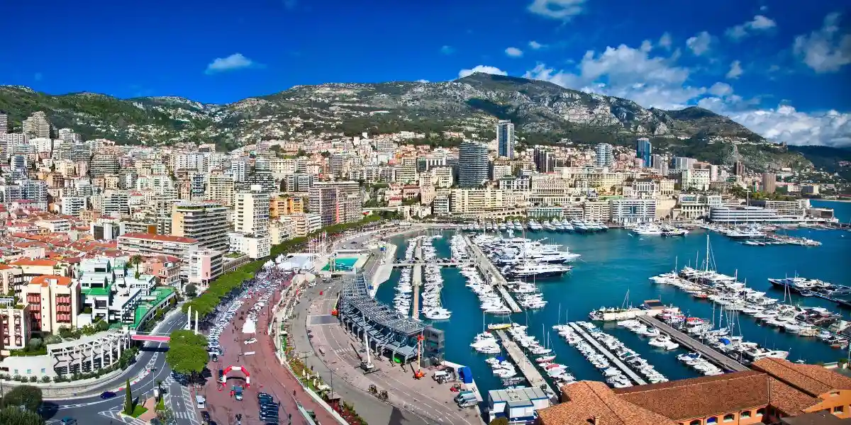 mountaintop view of montecarlo