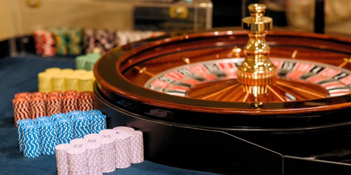 a roulette wheel