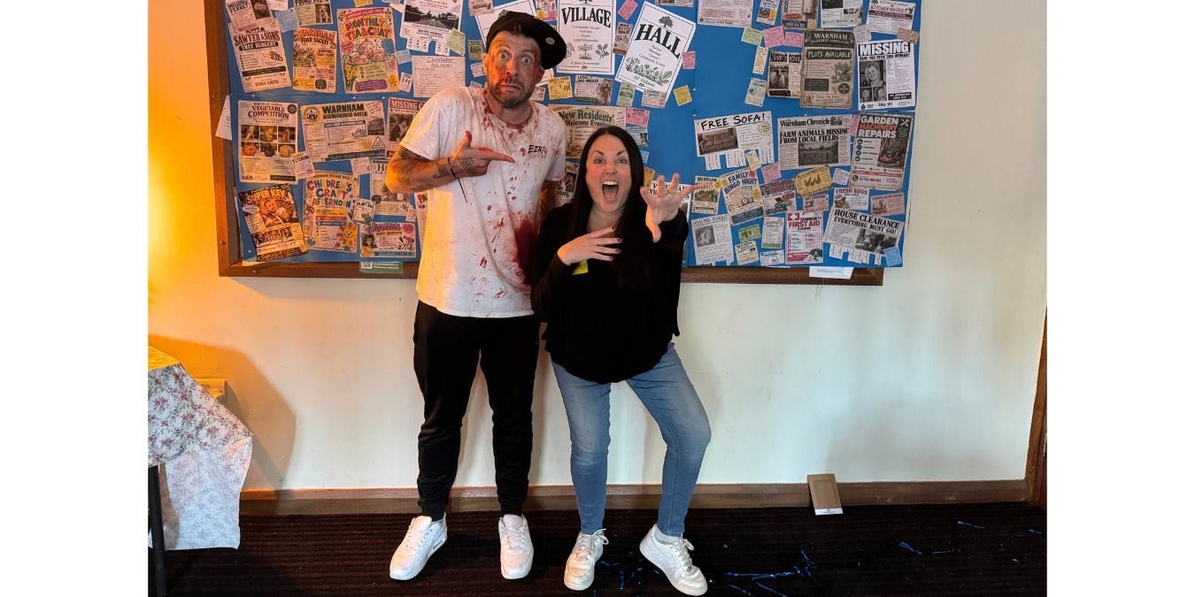 two people at the RSVP experience